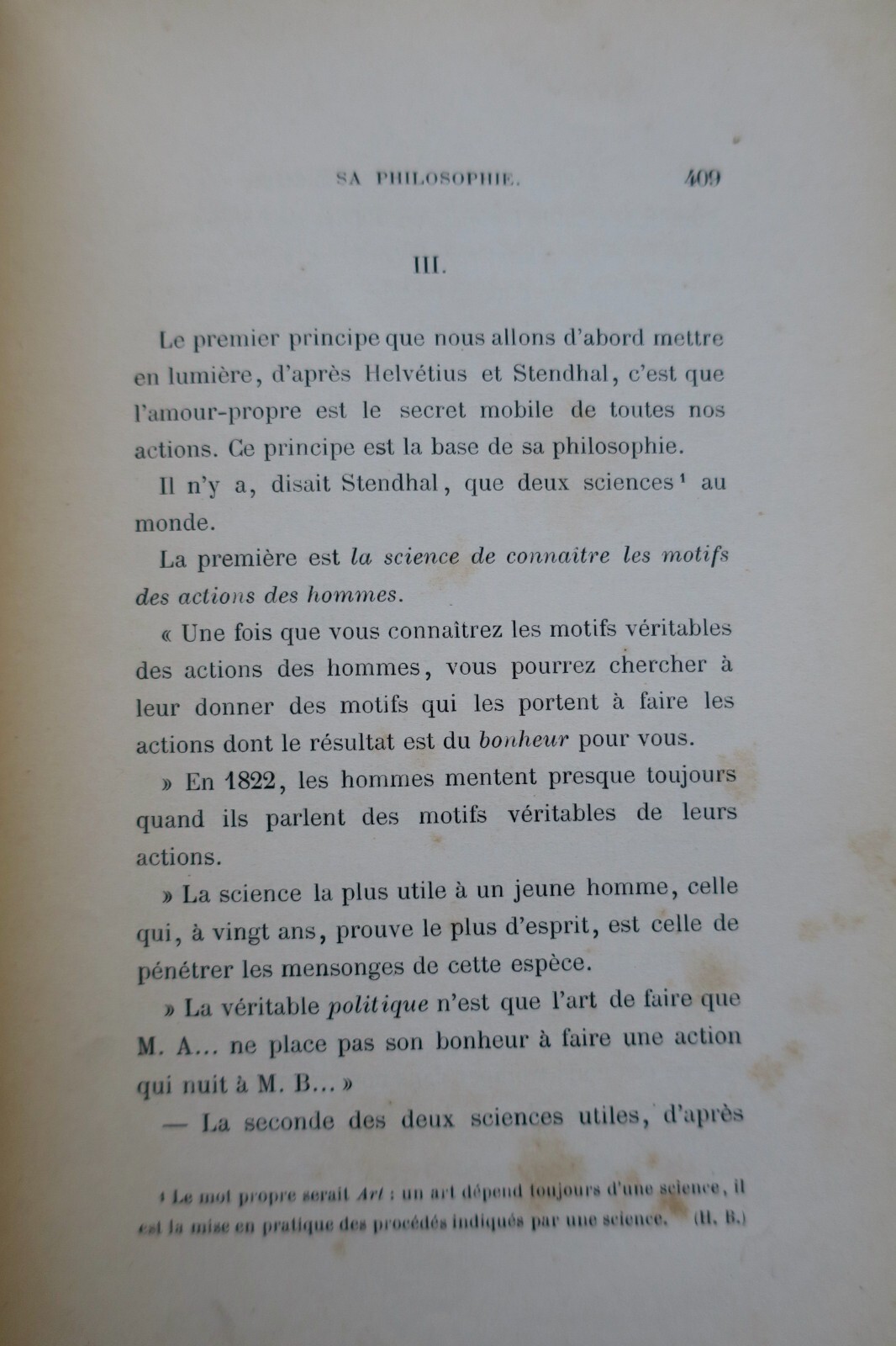 Kunst und Leben: Stendhal-Studie<span class="lla-card-orig-wrap"><span class="lla-card-orig">❦ STENDHAL L’art et la vie 1868</span></span> - La Librairie Antique
