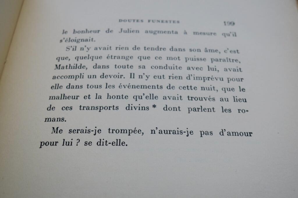The Red and the Black - Premier Edition on Laid Paper