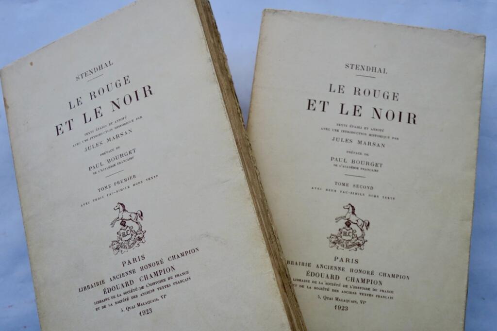 The Red and the Black - Premier Edition on Laid Paper