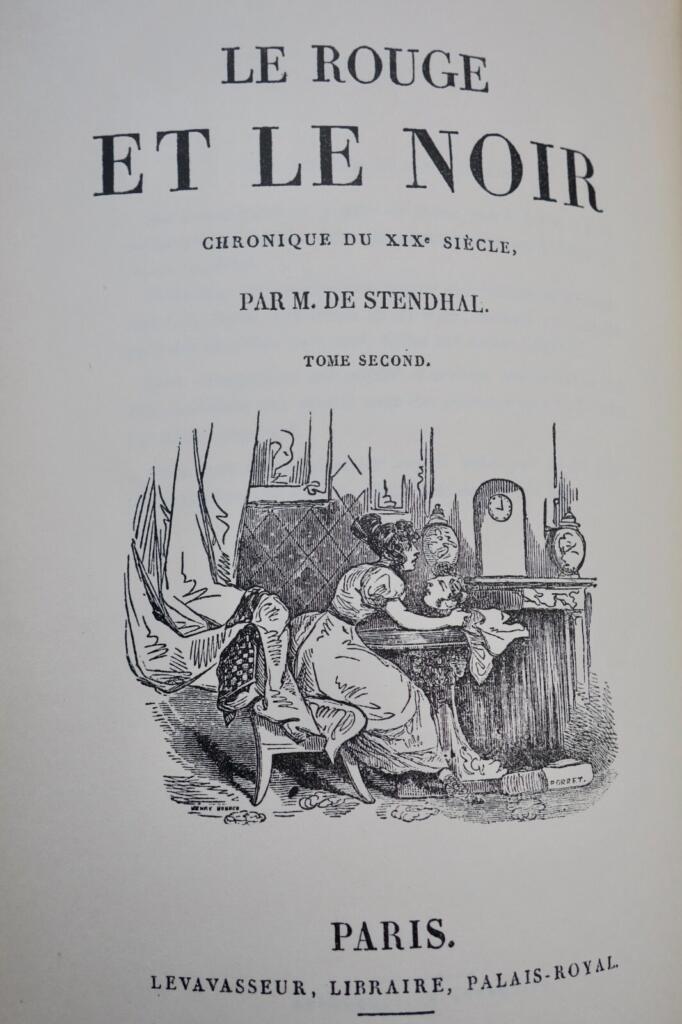 The Red and the Black - Premier Edition on Laid Paper