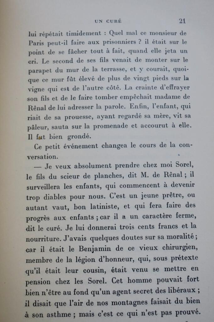 The Red and the Black - Premier Edition on Laid Paper