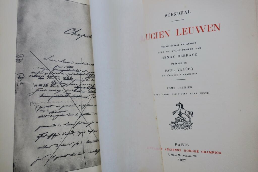 司汤达著作,含瓦莱里序言,1927年版