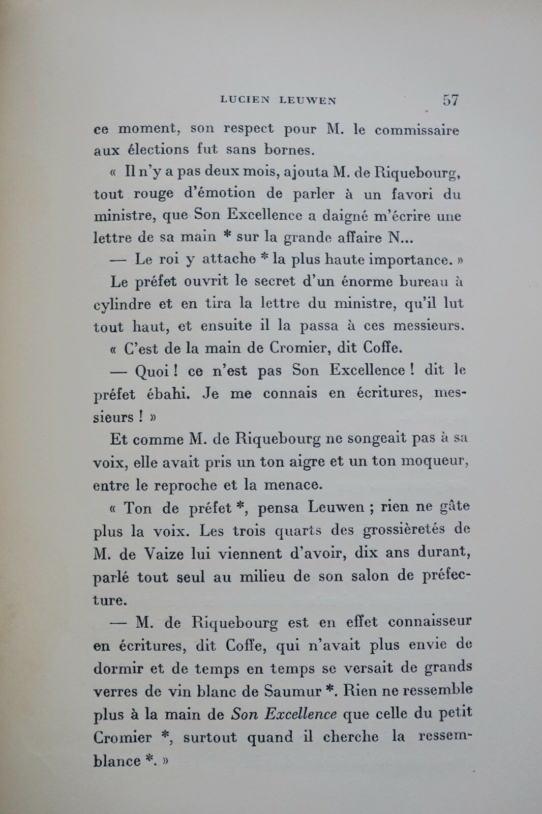 STENDHAL: LUCIEN LEUWEN/ 1927 Paul Valéry – Image 3