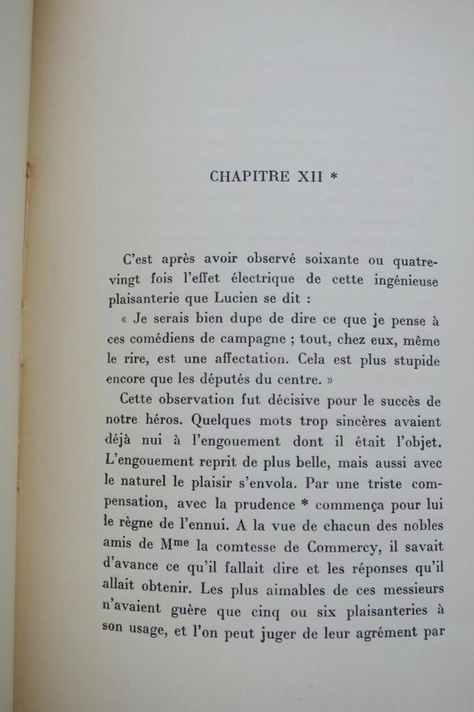 司汤达著作,含瓦莱里序言,1927年版