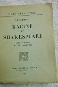 Racine and Shakespeare: Critical Essay