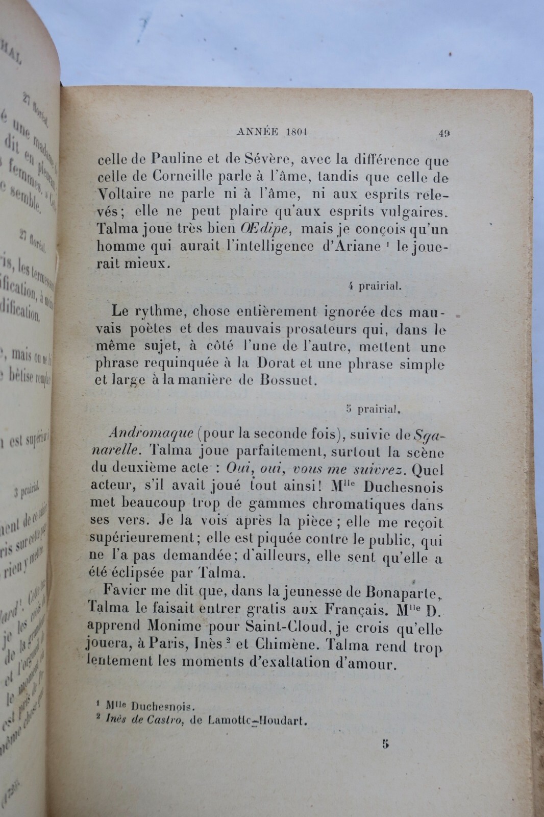 Stendhal's Personal Diary 1801-1814 - Image 5