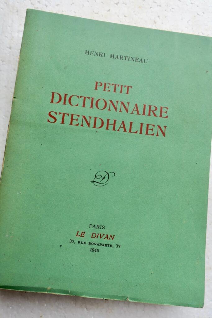 Kleines Stendhal-Wörterbuch