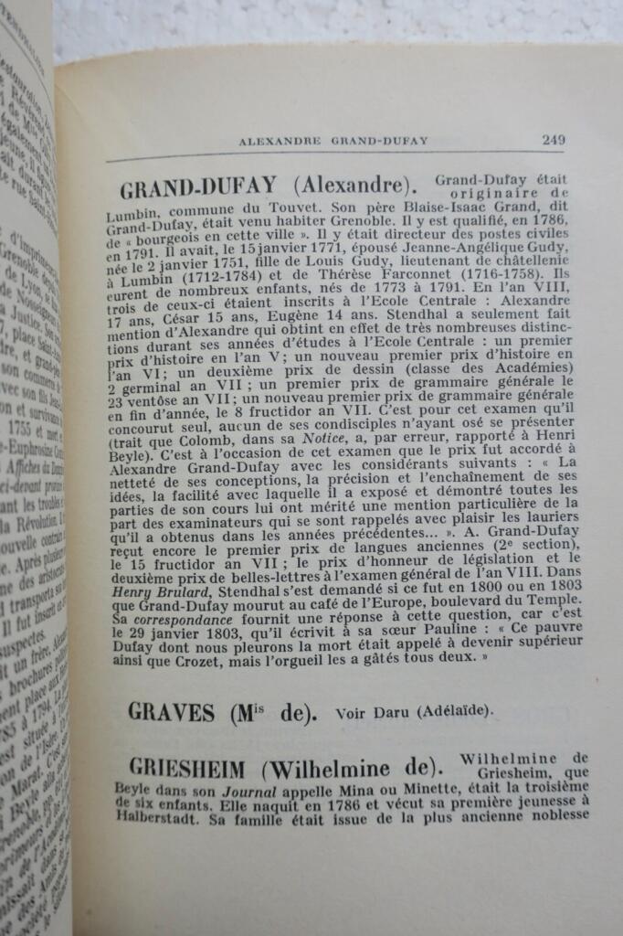 Stendhals Kompaktwörterbuch