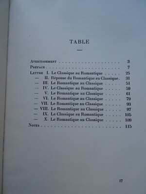 STENDHAL's view on Romanticism<span class="lla-card-orig-wrap"><span class="lla-card-orig">❦ STENDHAL. Racine et Shakspeare 1927 Réponse au manifeste contre le Romantisme</span></span> - La Librairie Antique
