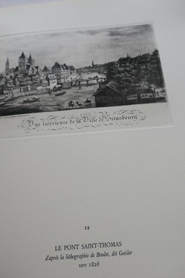 Strasbourg, héliogravures d'après divers documents 1493-1855 – Image 4