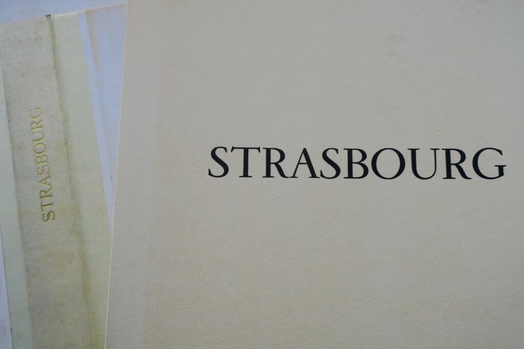 Strasbourg, héliogravures d’après divers documents 1493-1855
