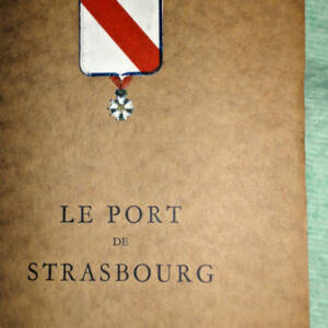 Strasbourg LE PORT DE STRASBOURG + plan couleur