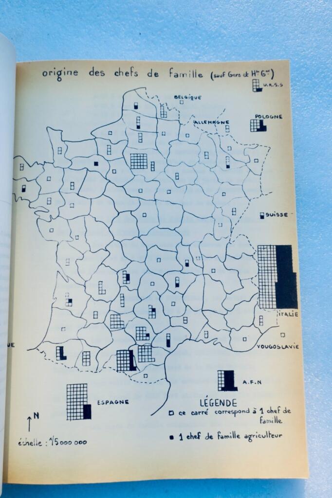 Geographic structures of Isle Jourdain canton