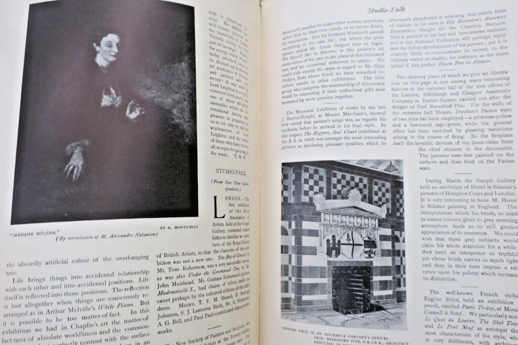 Art magazine highlighting craftsmanship