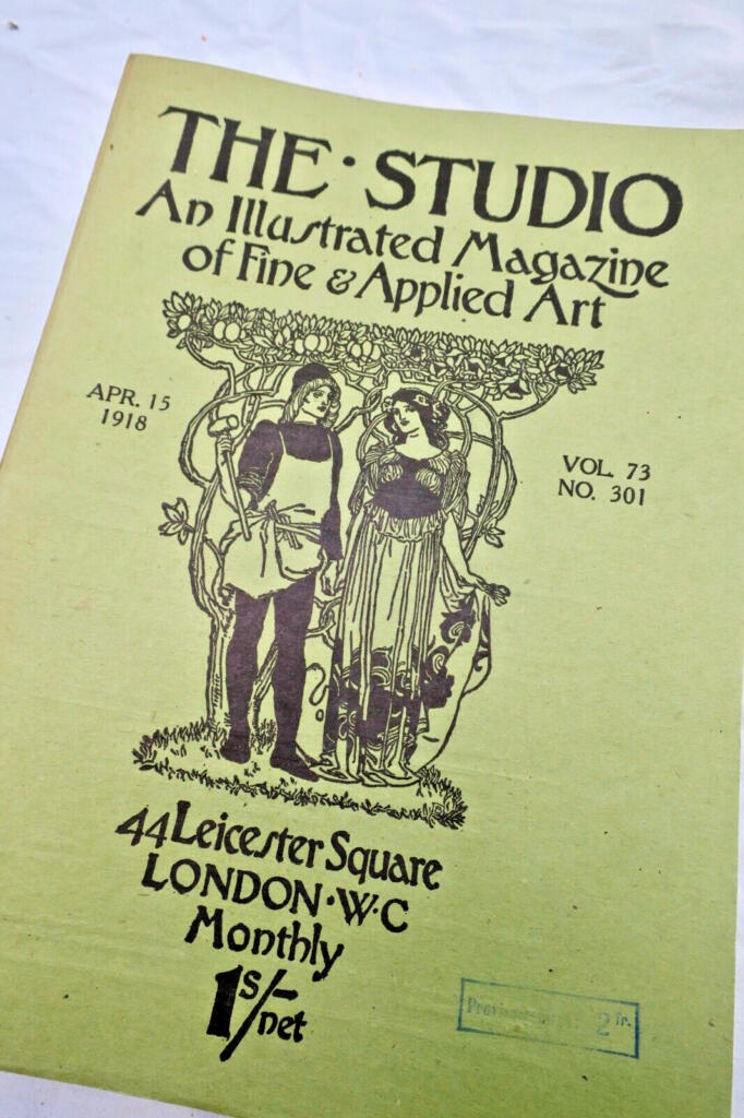 The Studio 1918: Kunsthandwerk und Jugendstil