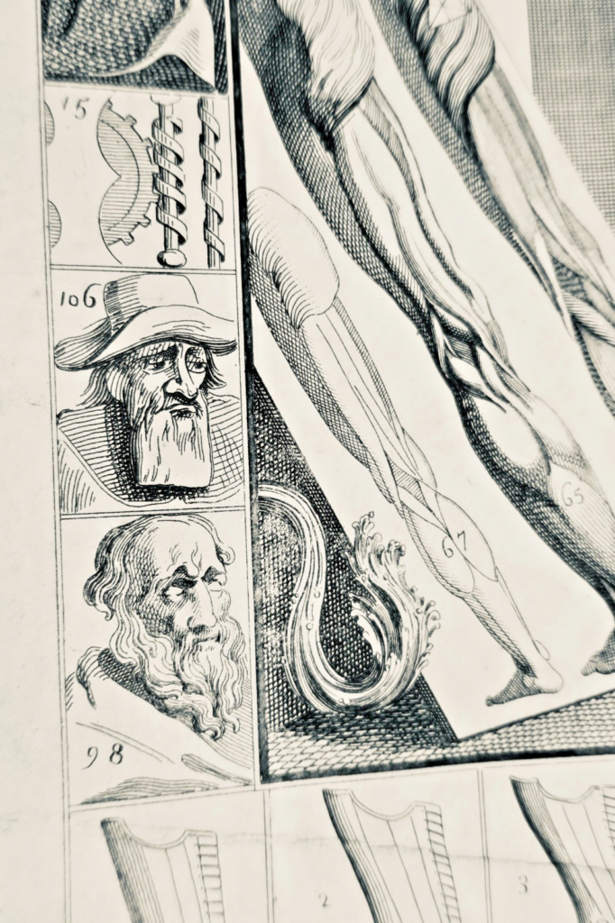 Künstlerstudium aus dem 18. Jahrhundert