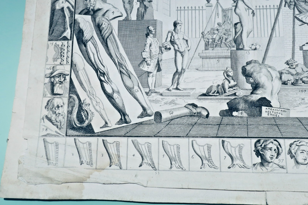 Künstlerstudium aus dem 18. Jahrhundert