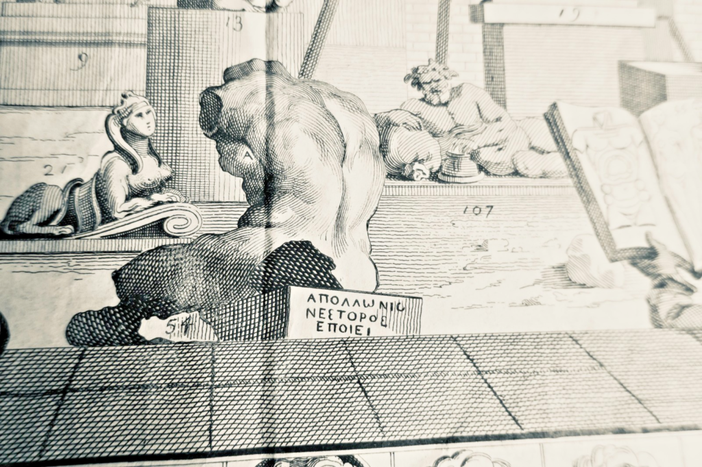 Künstlerstudium aus dem 18. Jahrhundert