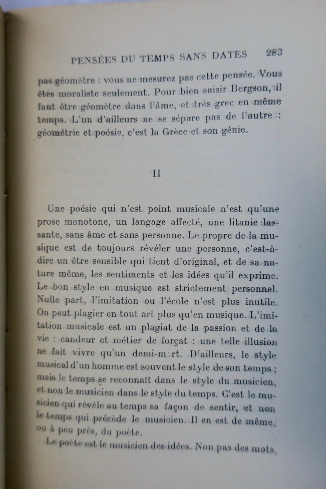 スアレス「人生について」随筆集（1925年）<span class="lla-card-orig-wrap"><span class="lla-card-orig">❦ Suarès Sur la Vie Essais 1925</span></span> - La Librairie Antique