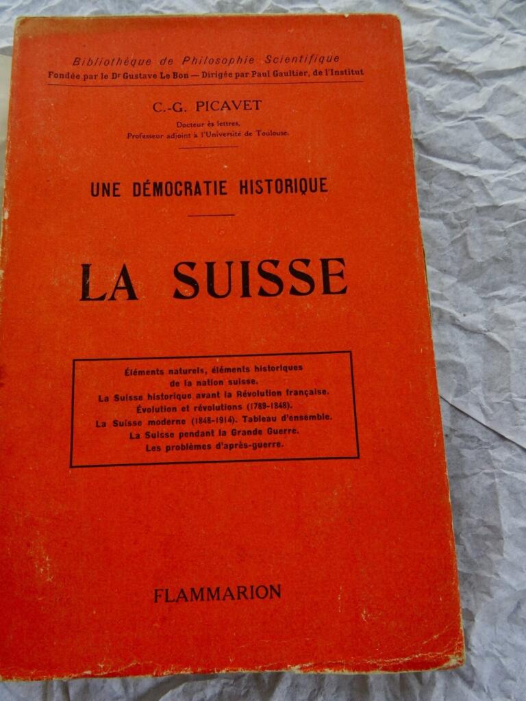 Swiss Historical Democracy in 1920