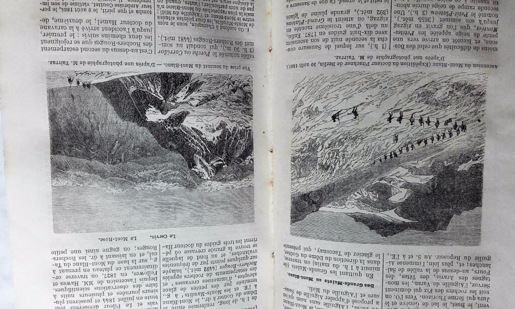 SUISSE JOANNE Itinéraire descriptif et historique de la Suisse 1865