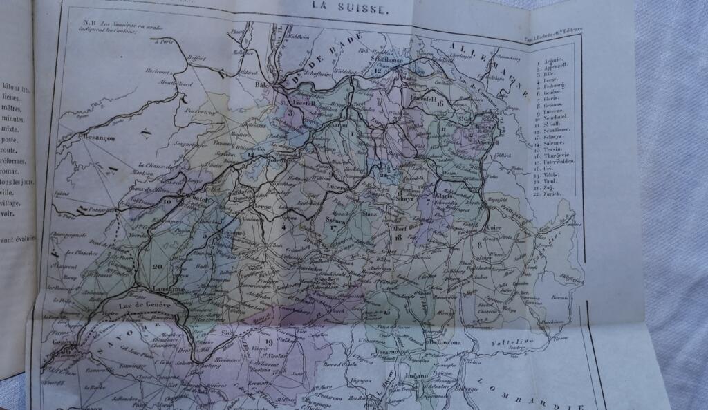 SUISSE Joanne La Suisse 1868