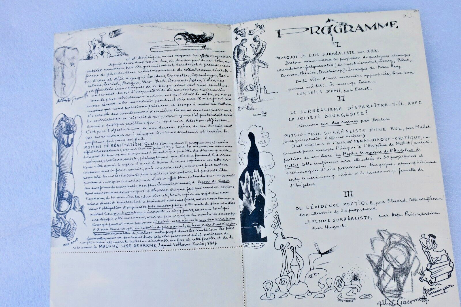 超现实主义讲座系列1935年 - Image 3