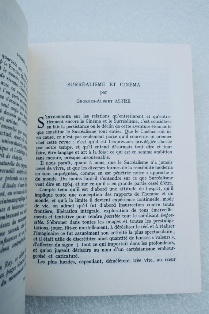 Surréalisme et Cinéma Études Cinematographiques