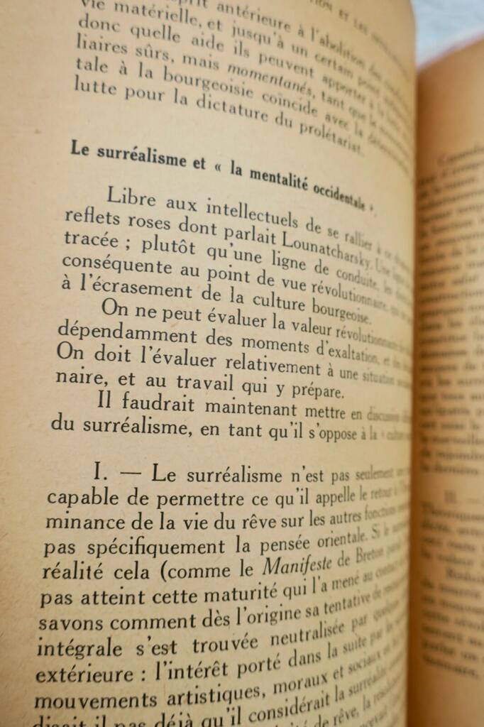 Revolution and Intellectuals: Surrealism Manifesto