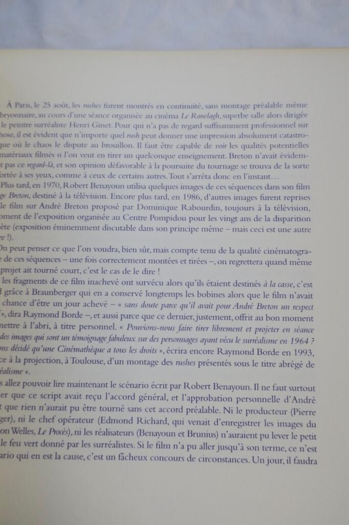 Surréalisme Petites pièces pouvant servir à approcher (même à comprendre) sinon