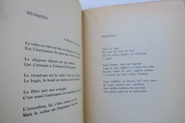 Poems reflecting on existence
