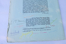 surréalisme Tract surréaliste Coup de semonce 1957 - La Librairie Antique