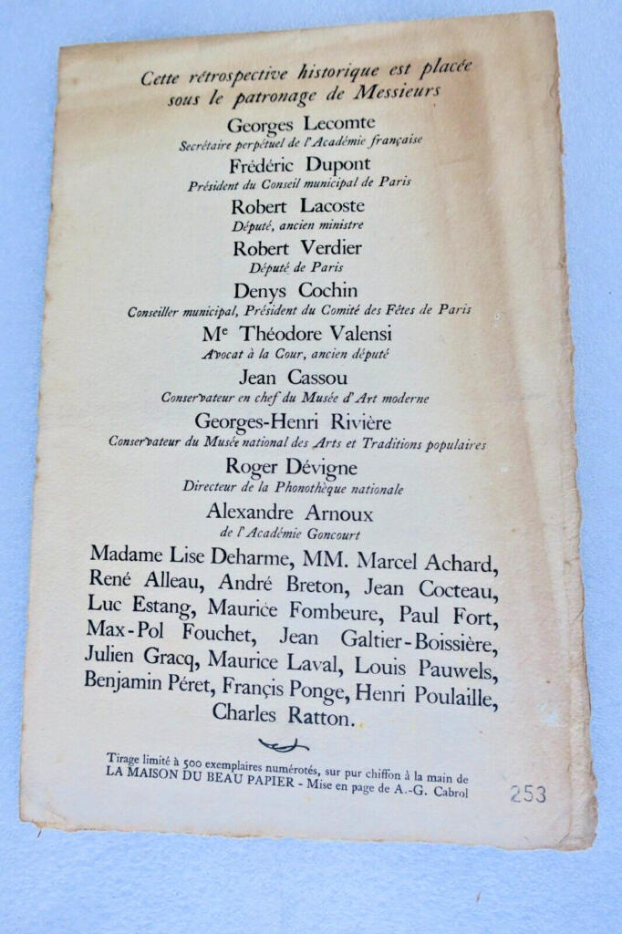 Invitation to a surrealist event