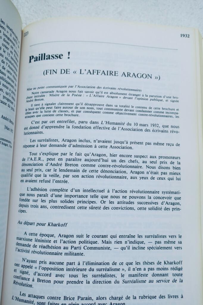 Surrealist tracts and collective declarations