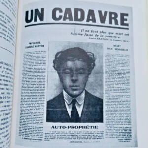 Surréaliste TRACTS SURREALISTES ET DECLARATIONS COLLECTIVES 1922-1969