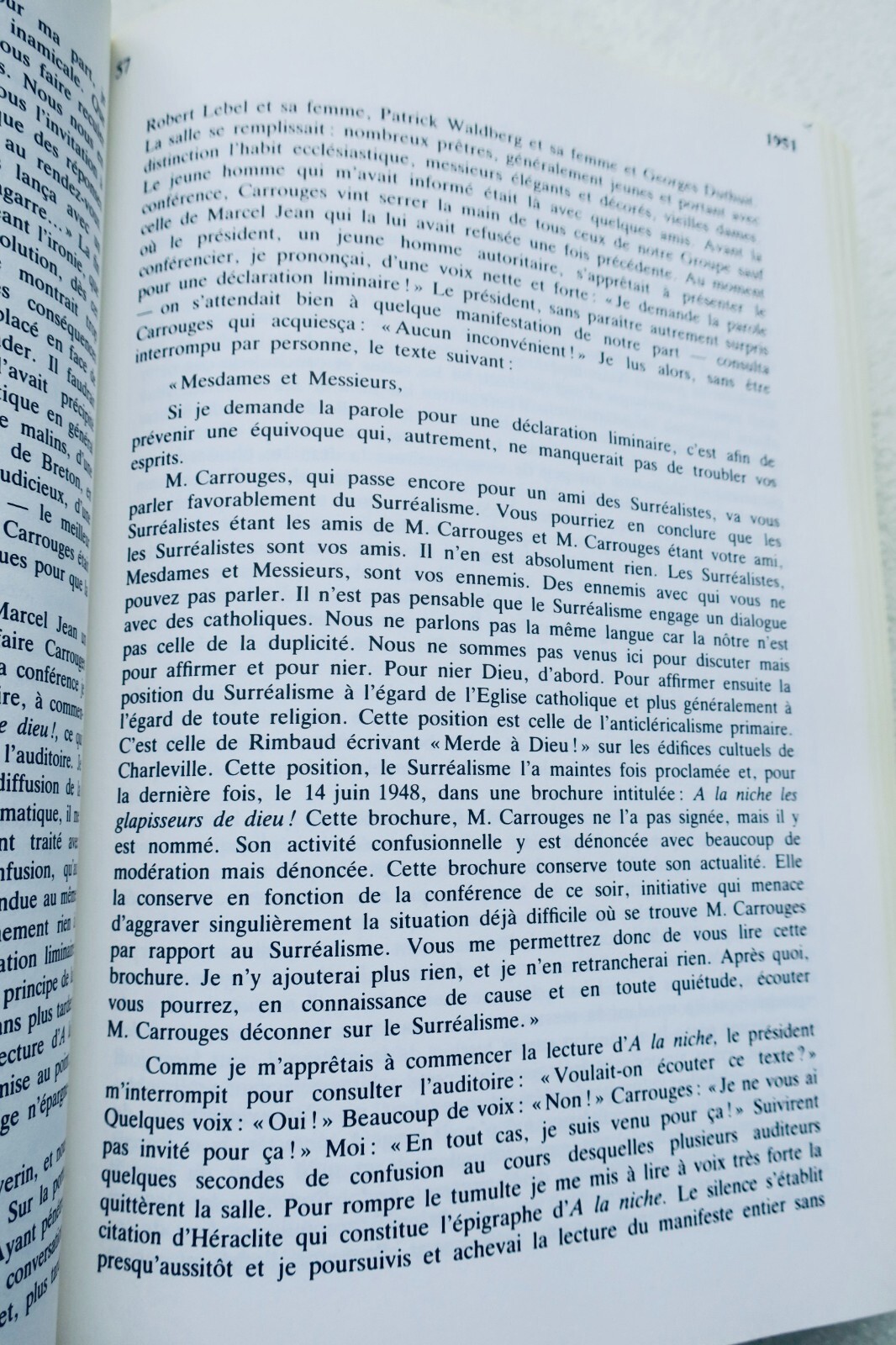 Surréaliste TRACTS SURREALISTES ET DECLARATIONS COLLECTIVES 1922-1969 – Image 4