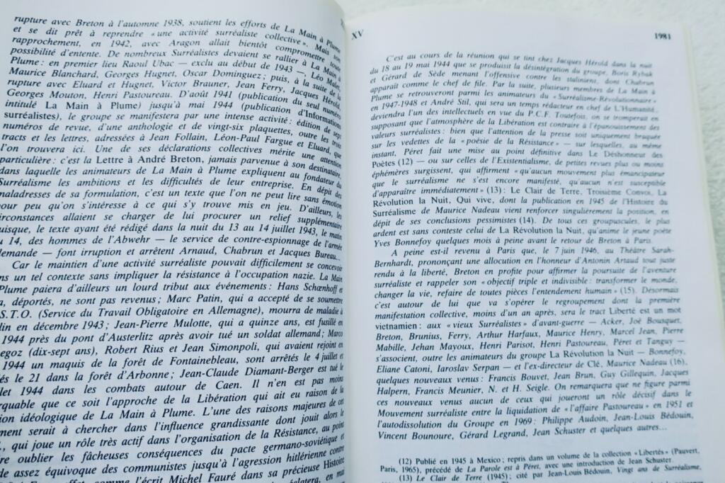 Surrealist tracts and collective declarations