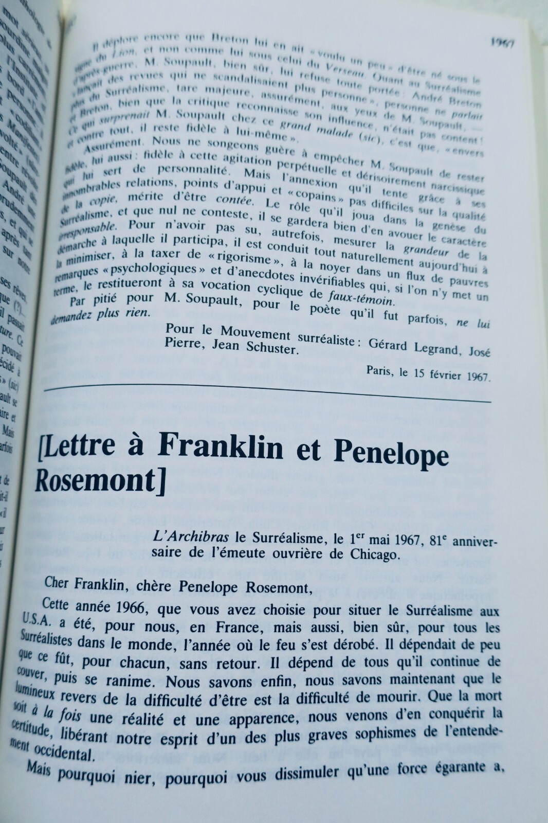 Surréaliste TRACTS SURREALISTES ET DECLARATIONS COLLECTIVES 1922-1969 - La Librairie Antique