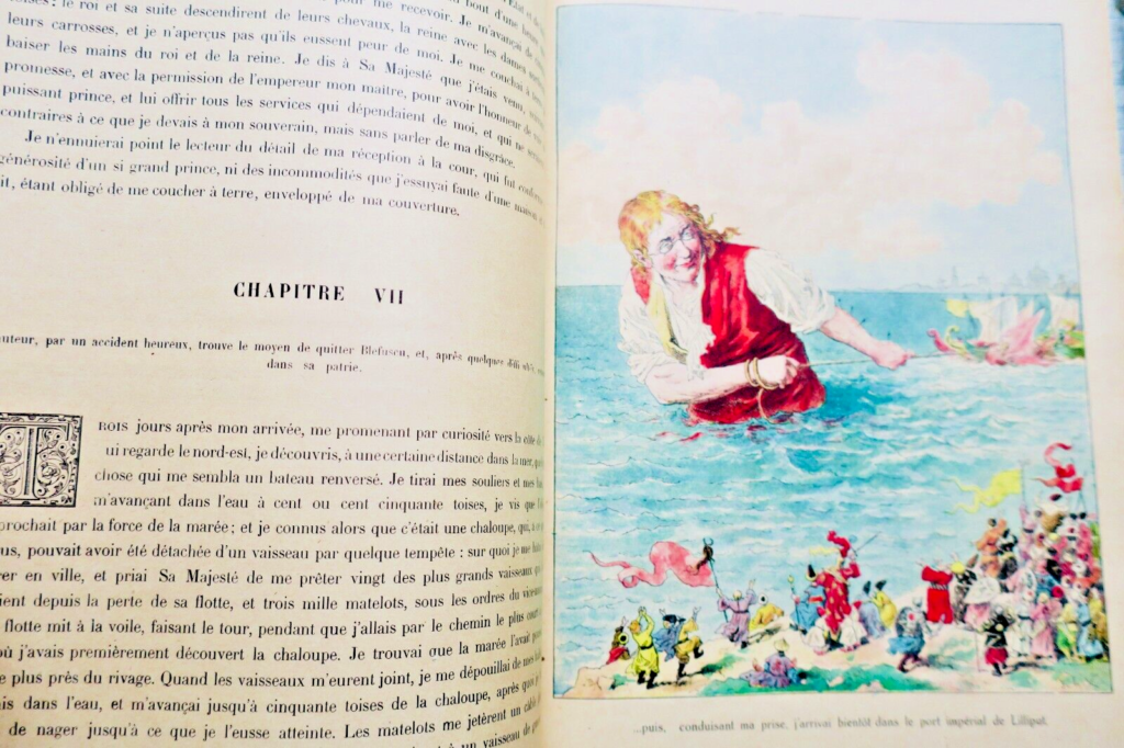 SWIFT VOYAGES DE GULLIVER à Lilliput et à Brobdingnag
