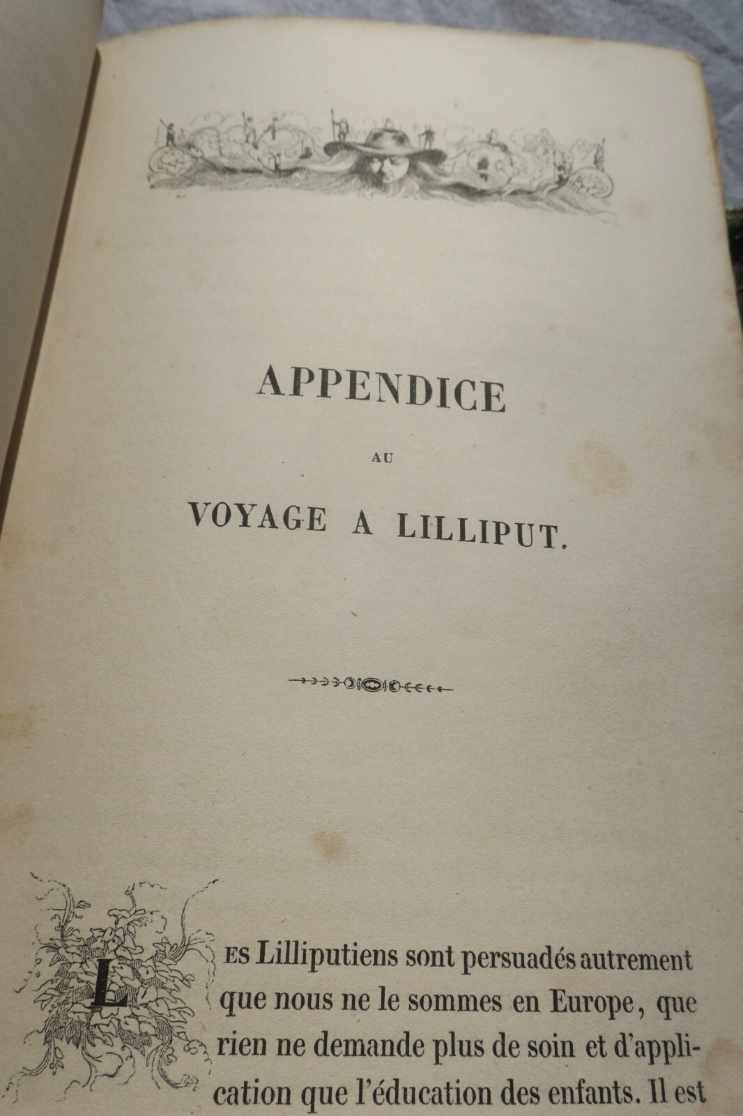 SWIFT Voyages de Gulliver dans les contrées lointaines 1838 Grandville – Image 10