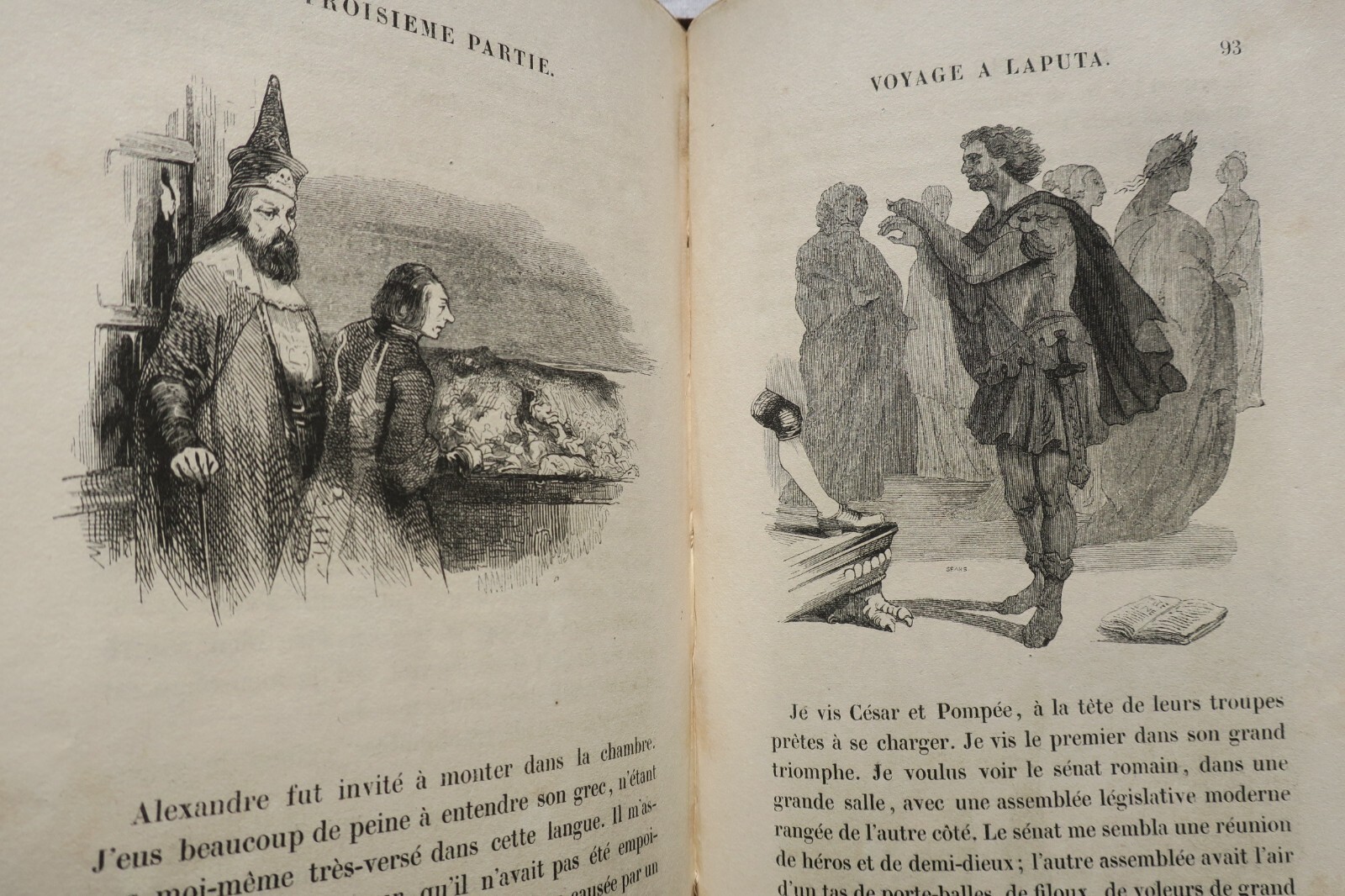 Gullivers Reisen illustriert<span class="lla-card-orig-wrap"><span class="lla-card-orig">❦ SWIFT Voyages de Gulliver dans les contrées lointaines 1838 Grandville</span></span> - La Librairie Antique