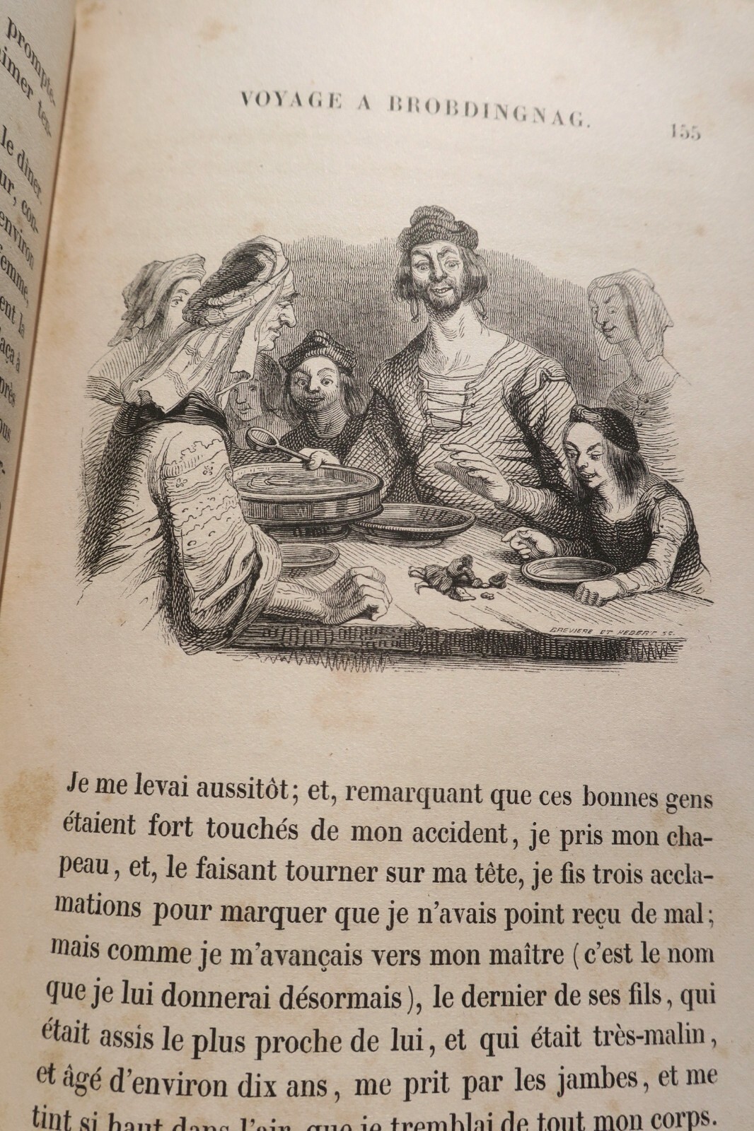SWIFT Voyages de Gulliver dans les contrées lointaines 1838 Grandville – Image 9