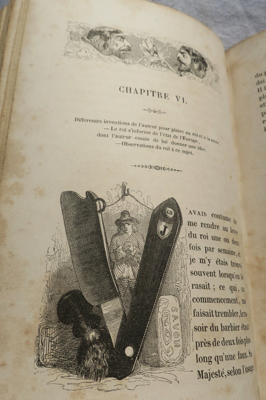 SWIFT Voyages de Gulliver dans les contrées lointaines 1838 Grandville – Image 7