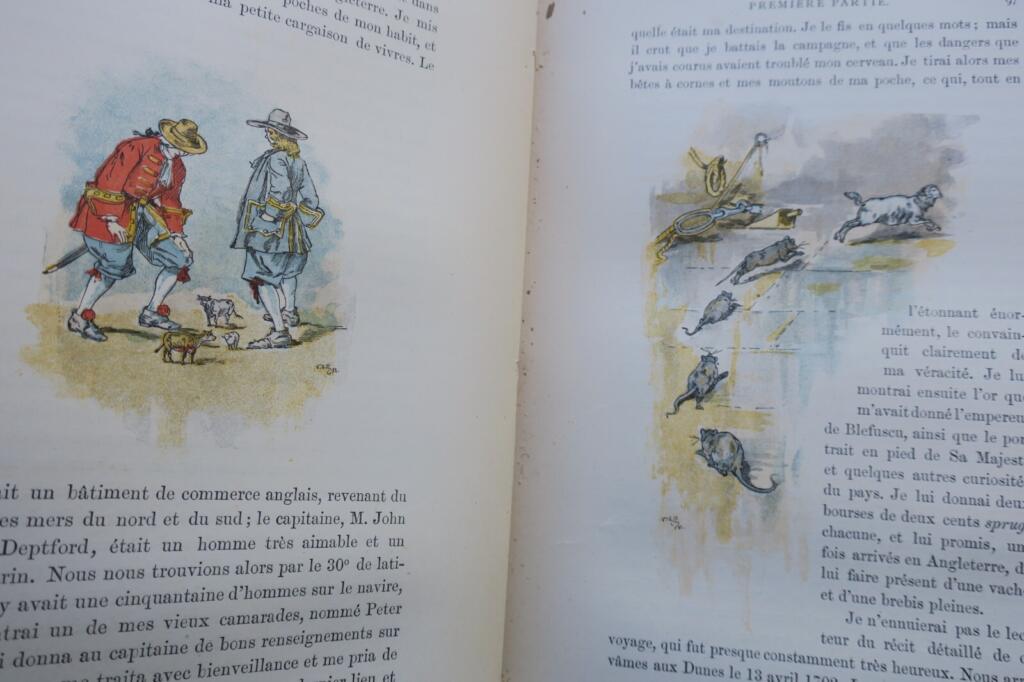 Gulliver Reisen in einer feinen Ausgabe