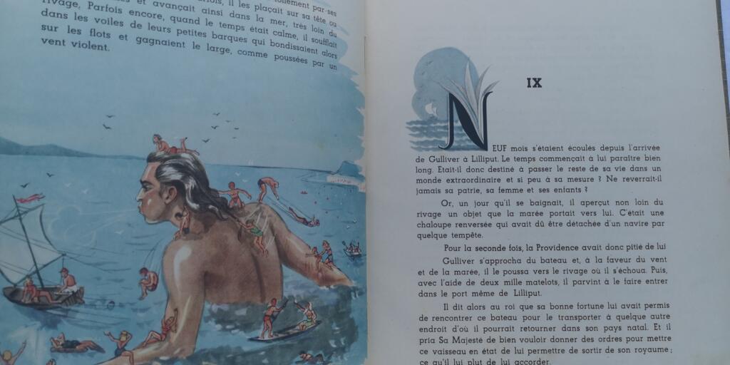 Swift&rsquo;s Gulliver&rsquo;s Travels to Lilliput by Dufour