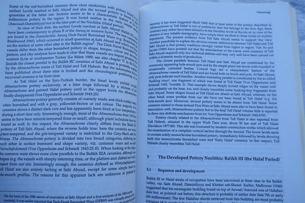 Late Neolithic Settlement and Subsistence in Balikh Valley