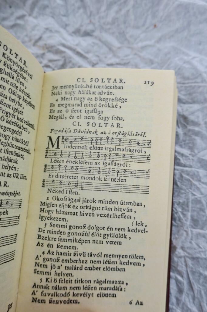 Szent David Kirallynak es profetanak 1686 MINI