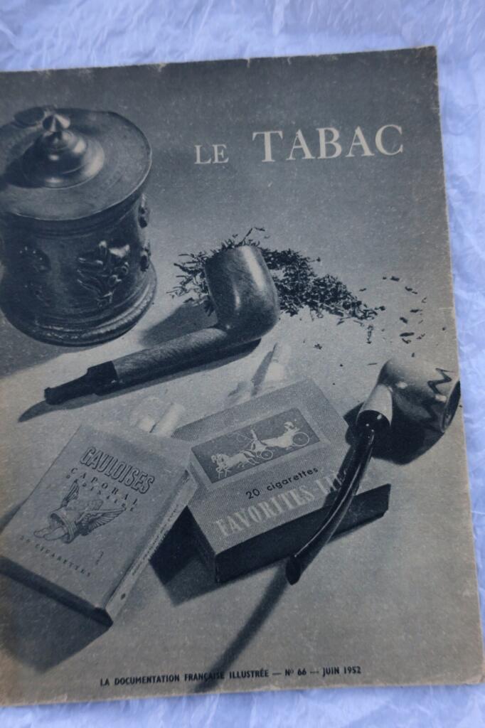 Französische Tabakdokumentation von 1952