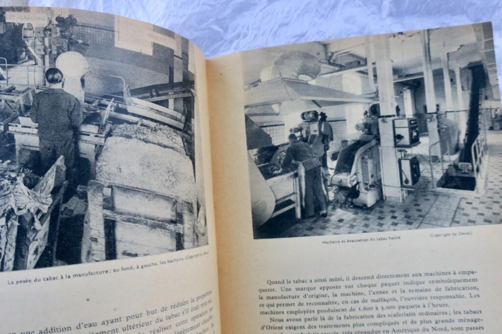 Französische Tabakdokumentation von 1952