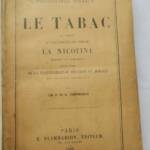 Tabac Physiologie sociale LE TABAC qui contient le plus violent des poisons 1898
